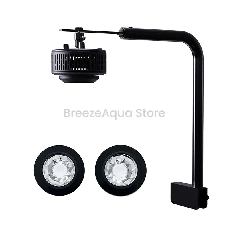 A7 II WiFi-App-Telefonsteuerung, volles Spektrum, 100 W, Salzwasser-Marine-LED-Aquariumlicht für Korallenriff-Aquarien