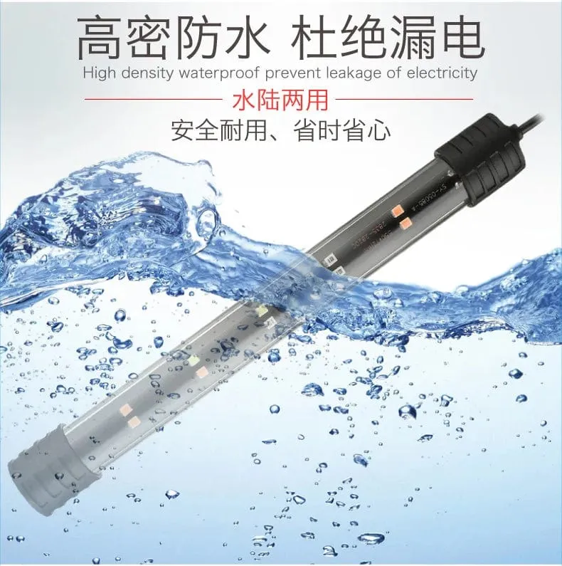 LED Aquarium Dekoration Licht Aquarium Beleuchtung Hängen Kit Wasserpflanze Licht Wasserdichte Clip auf Lampe 220-240 V
