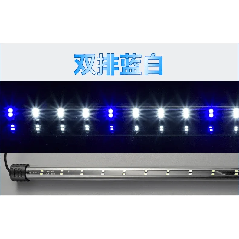 LED Aquarium Dekoration Licht Aquarium Beleuchtung Hängen Kit Wasserpflanze Licht Wasserdichte Clip auf Lampe 220-240 V