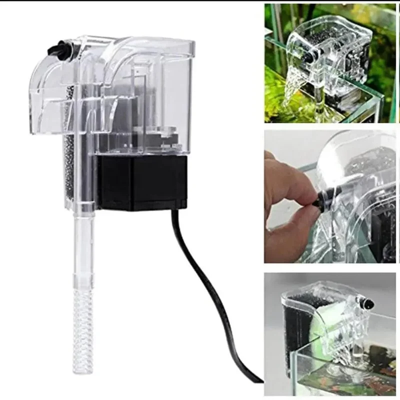Performance Hang-On The Back Power Filter für Tisch- und Betta-Aquarien Tauchpumpe Sauerstoffpumpe