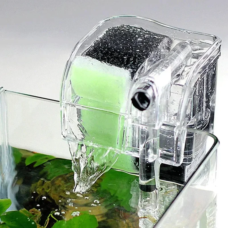 Performance Hang-On The Back Power Filter für Tisch- und Betta-Aquarien Tauchpumpe Sauerstoffpumpe