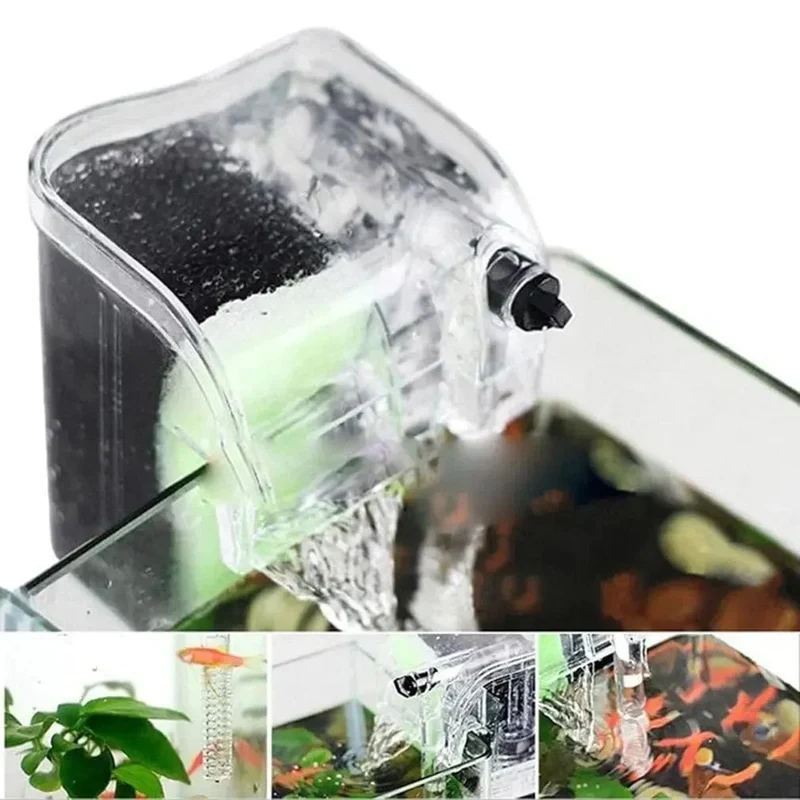Performance Hang-On The Back Power Filter für Tisch- und Betta-Aquarien Tauchpumpe Sauerstoffpumpe