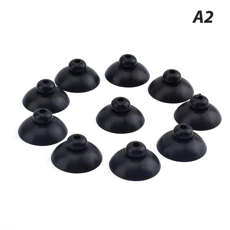 10 Stück Aquarium Saugnapf Filter Luftpumpe Wasserpumpe Halter Saugnapf für Glas Aquarium Pumpe Saugnäpfe Aquatic Pet Supplies