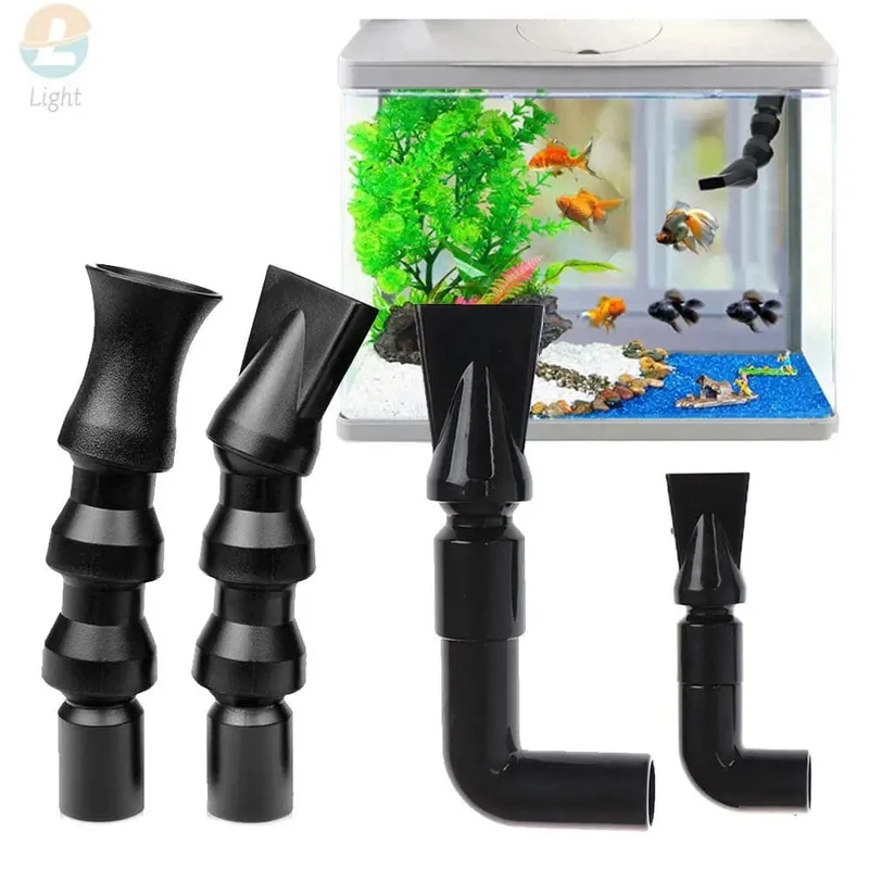 Aquariumpumpe, Entenschnabeldüse, einstellbare Aquariumfilterpumpe, rotierender Wasserauslass, Rücklaufrohrverbinder, Sanitärarmatur