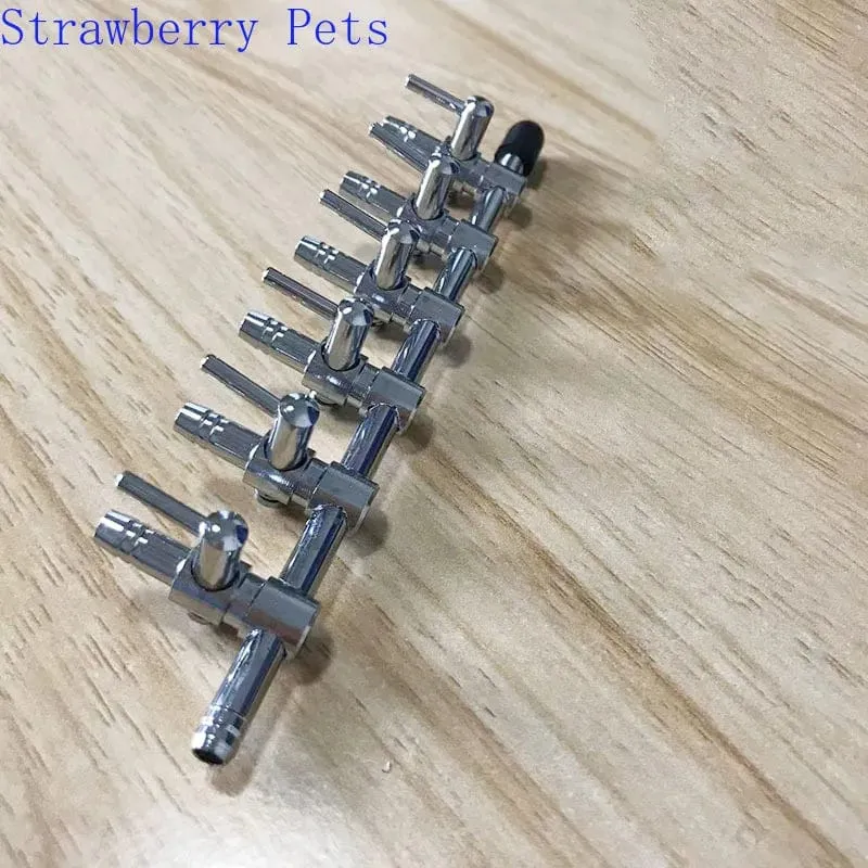 1 2 3 4 5 weg Aquarium Luft Splitter Ventil Fisch Tank Luftpumpe Flow Splitter Verteiler Pumpe Ventil Tap Hebel control Schalter Ventil