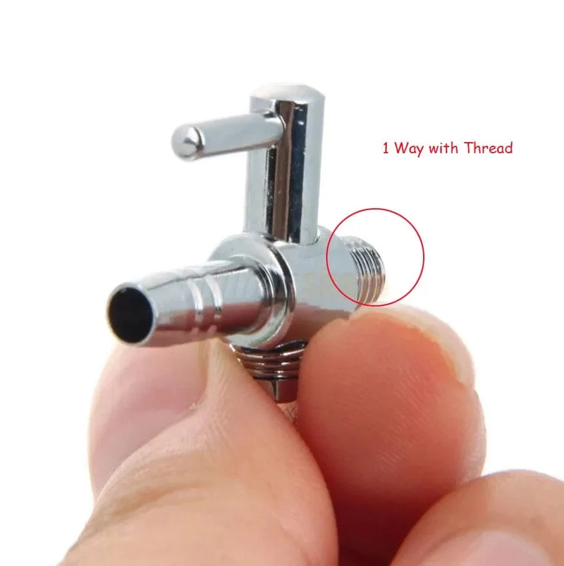 1 2 3 4 5 weg Aquarium Luft Splitter Ventil Fisch Tank Luftpumpe Flow Splitter Verteiler Pumpe Ventil Tap Hebel control Schalter Ventil