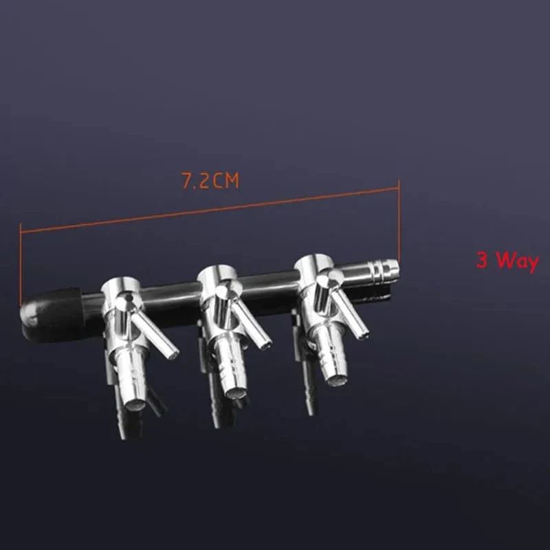 1 2 3 4 5 weg Aquarium Luft Splitter Ventil Fisch Tank Luftpumpe Flow Splitter Verteiler Pumpe Ventil Tap Hebel control Schalter Ventil