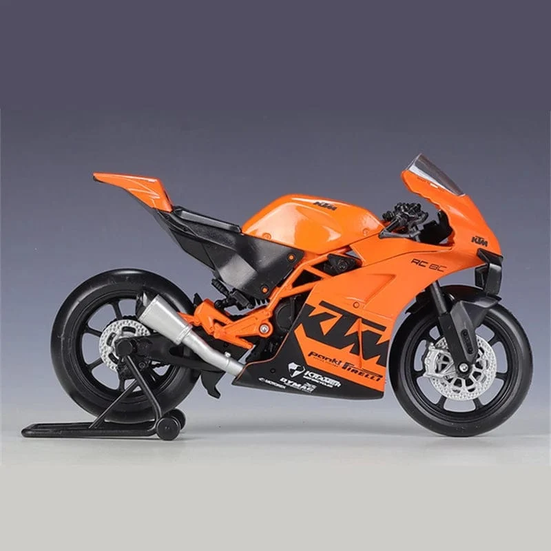 Welly 1:12 KTM RC 8C Legierung Straßenrennen Motorrad Modell Druckguss Metall Straßensport Cross-Country Motorrad Modell Kinder Geschenk