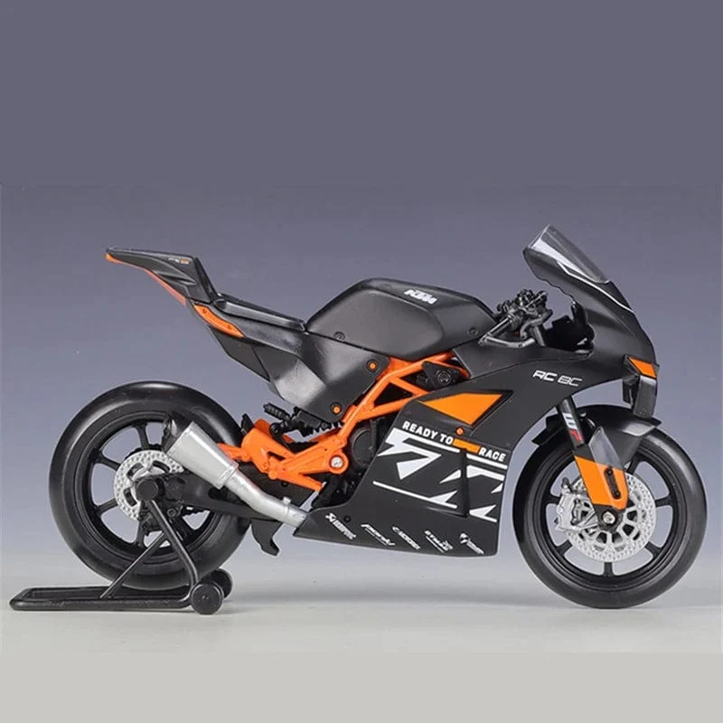 Welly 1:12 KTM RC 8C Legierung Straßenrennen Motorrad Modell Druckguss Metall Straßensport Cross-Country Motorrad Modell Kinder Geschenk