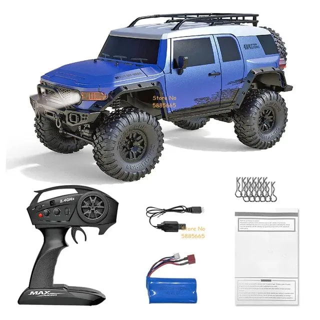 4WD 45 Grad Klettern RC Off-Road Crawler 2.4G 4WD 1/10 Professioneller großer RC Truck Einzelradaufhängung RC Racing Drift Car