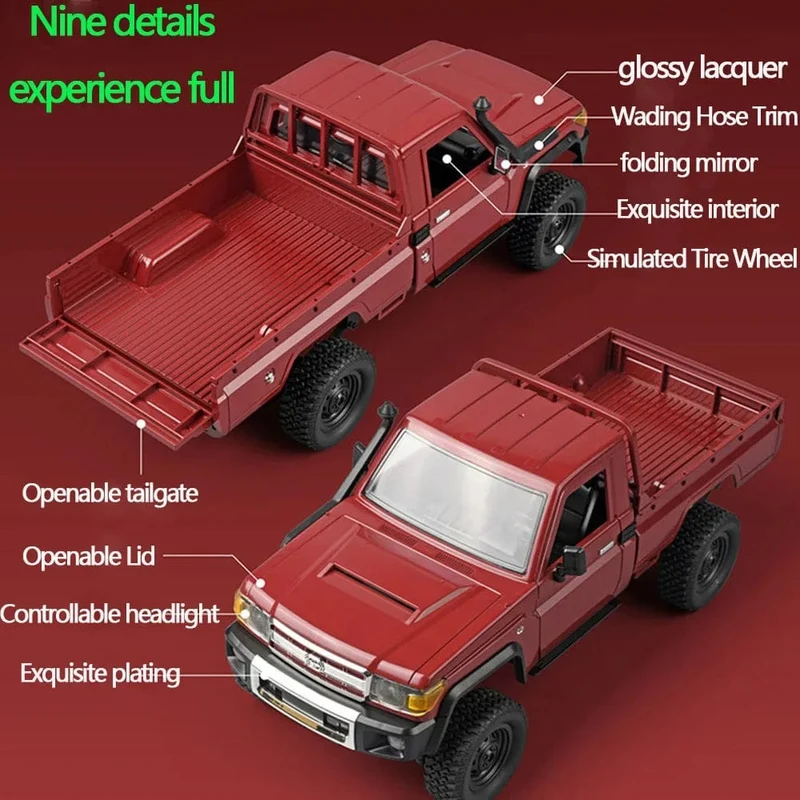 1:12 MN82 Volle Skala MN LC79 RTR Version RC Auto 2.4G 4WD 280 Motor Proportional Off-Road Fernbedienung auto Für Jungen Weihnachten Geschenke