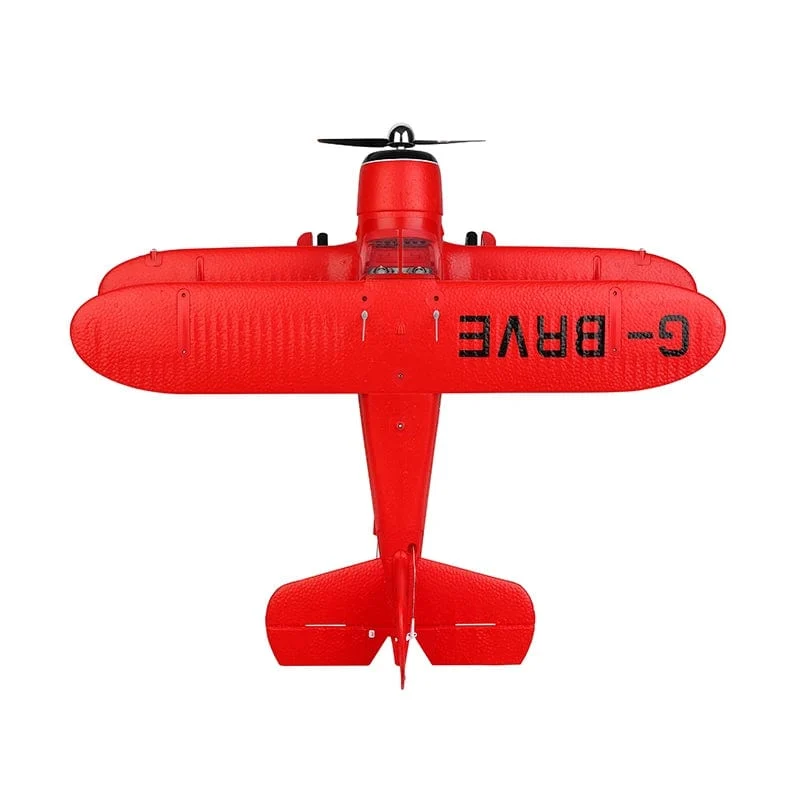 2023 neue WLtoys A300-Beech D17S RC Flugzeug RTF EPP 4CH Doppeldecker Bürstenlosen Motor Mit LED 3D/6G Gyro Version Mode1/Mode2 Schalter