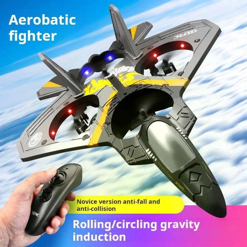Kostenloser versand V17 Professionelle RC Flugzeug Drone 2.4G Schwerkraft Induktion RC Flugzeug Segelflugzeug Flugzeug EPP Schaum Junge Spielzeug Kinder geschenk