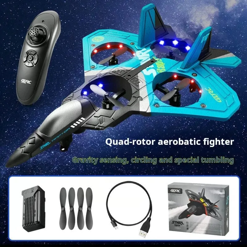 Kostenloser versand V17 Professionelle RC Flugzeug Drone 2.4G Schwerkraft Induktion RC Flugzeug Segelflugzeug Flugzeug EPP Schaum Junge Spielzeug Kinder geschenk