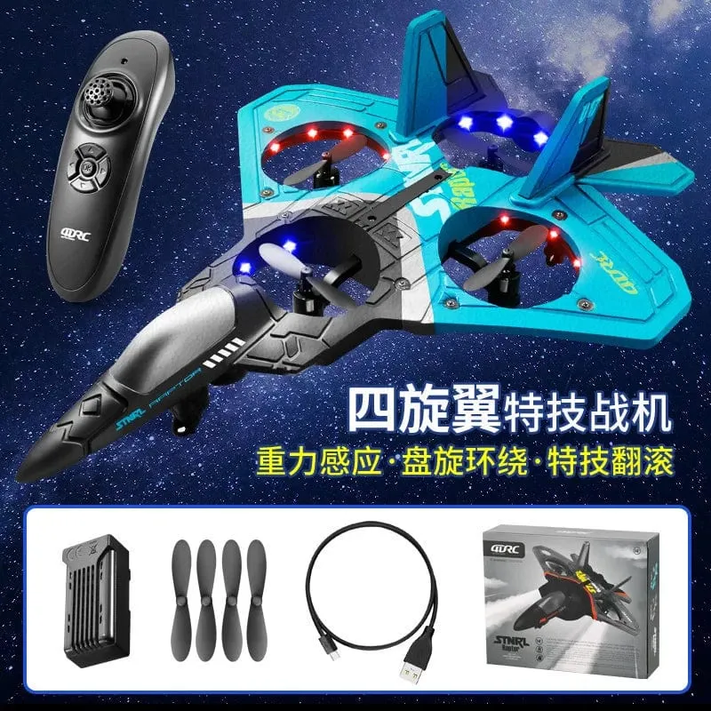 Kostenloser versand V17 Professionelle RC Flugzeug Drone 2.4G Schwerkraft Induktion RC Flugzeug Segelflugzeug Flugzeug EPP Schaum Junge Spielzeug Kinder geschenk