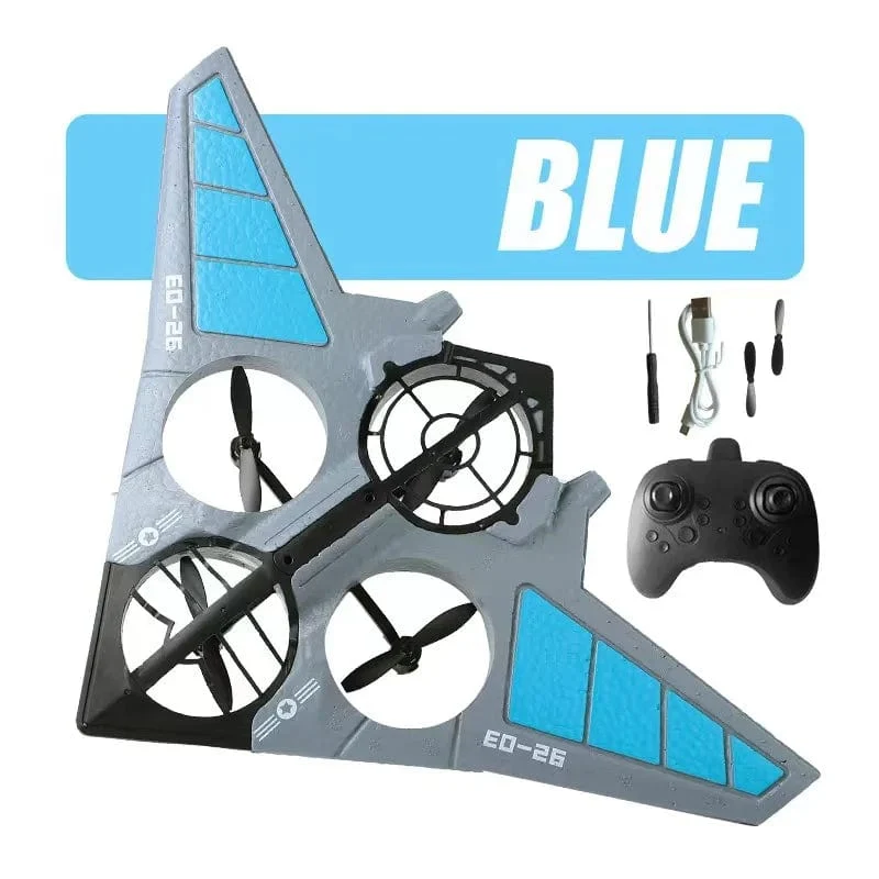 Kostenloser versand V17 Professionelle RC Flugzeug Drone 2.4G Schwerkraft Induktion RC Flugzeug Segelflugzeug Flugzeug EPP Schaum Junge Spielzeug Kinder geschenk