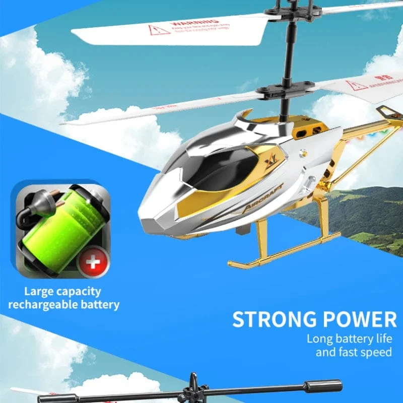 RC Hubschrauber 2.4 GHz 3.5 Kanal Luftdruck Konstante Höhe Licht Fernbedienung Simulierte Hubschrauber Spielzeug Geschenk für Kinder