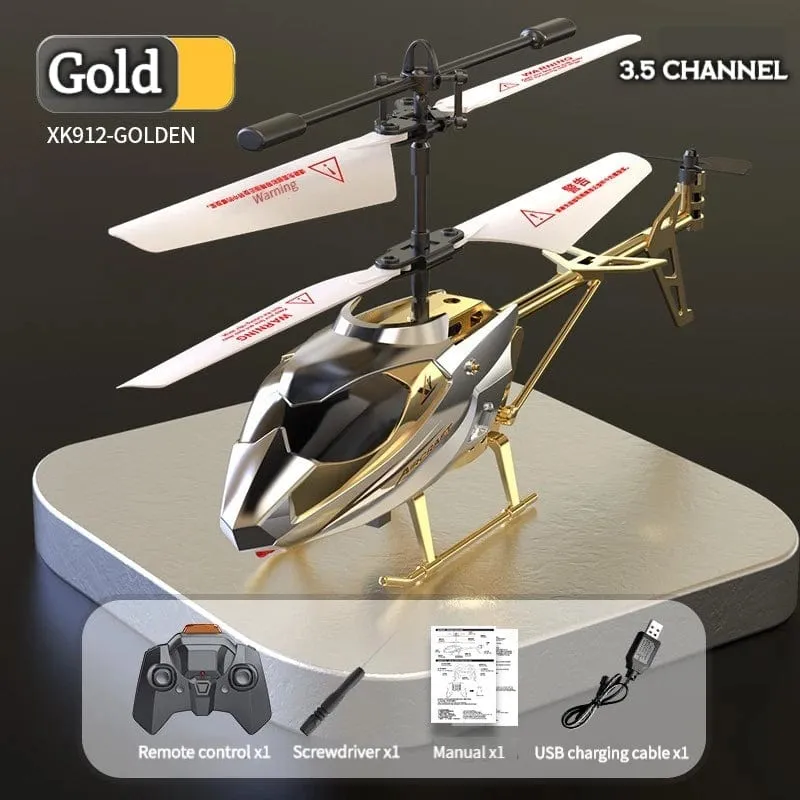 RC Hubschrauber 2.4 GHz 3.5 Kanal Luftdruck Konstante Höhe Licht Fernbedienung Simulierte Hubschrauber Spielzeug Geschenk für Kinder