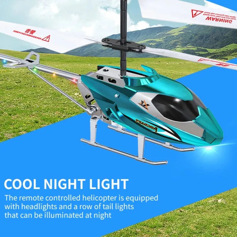 RC Hubschrauber 2.4 GHz 3.5 Kanal Luftdruck Konstante Höhe Licht Fernbedienung Simulierte Hubschrauber Spielzeug Geschenk für Kinder