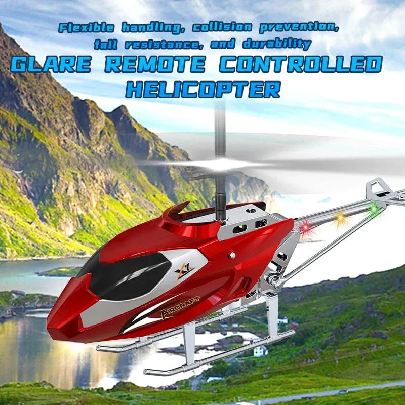 RC Hubschrauber 2.4 GHz 3.5 Kanal Luftdruck Konstante Höhe Licht Fernbedienung Simulierte Hubschrauber Spielzeug Geschenk für Kinder