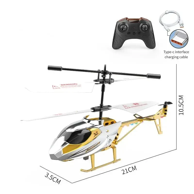 RC Hubschrauber 2.4 GHz 3.5 Kanal Luftdruck Konstante Höhe Licht Fernbedienung Simulierte Hubschrauber Spielzeug Geschenk für Kinder