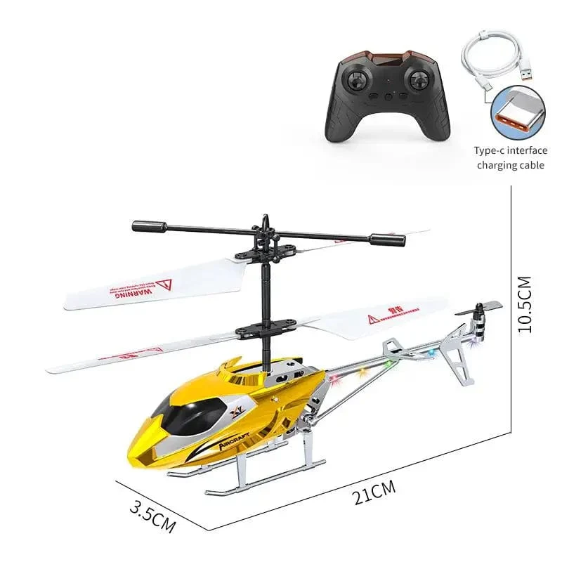 RC Hubschrauber 2.4 GHz 3.5 Kanal Luftdruck Konstante Höhe Licht Fernbedienung Simulierte Hubschrauber Spielzeug Geschenk für Kinder