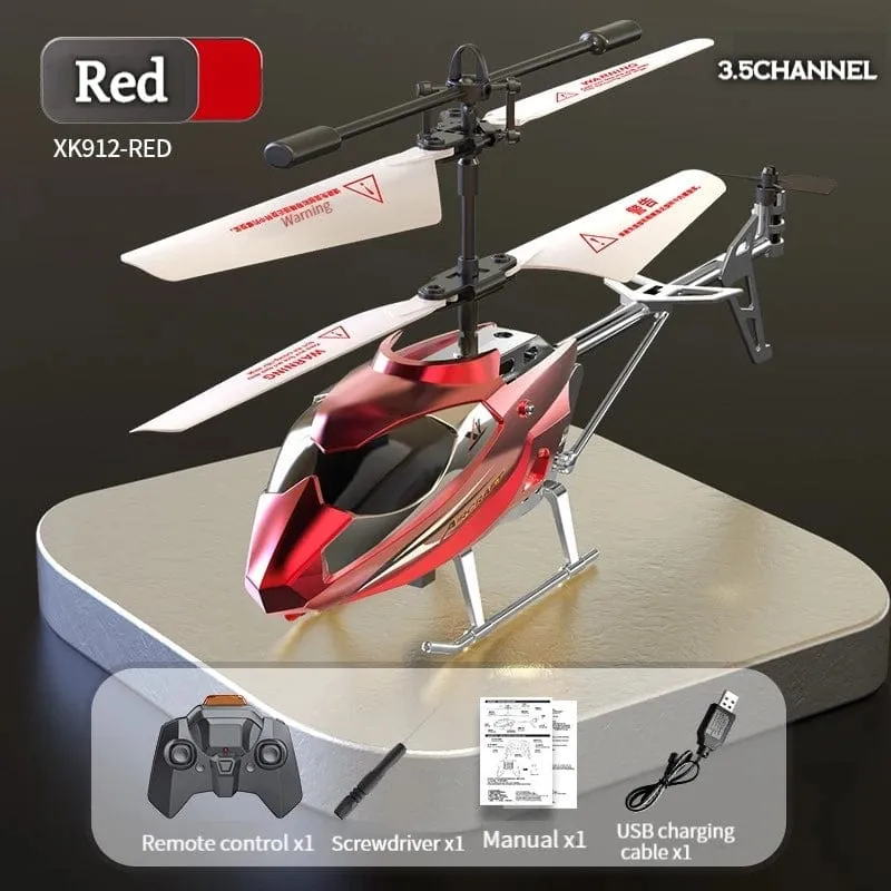 RC Hubschrauber 2.4 GHz 3.5 Kanal Luftdruck Konstante Höhe Licht Fernbedienung Simulierte Hubschrauber Spielzeug Geschenk für Kinder