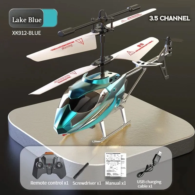 RC Hubschrauber 2.4 GHz 3.5 Kanal Luftdruck Konstante Höhe Licht Fernbedienung Simulierte Hubschrauber Spielzeug Geschenk für Kinder