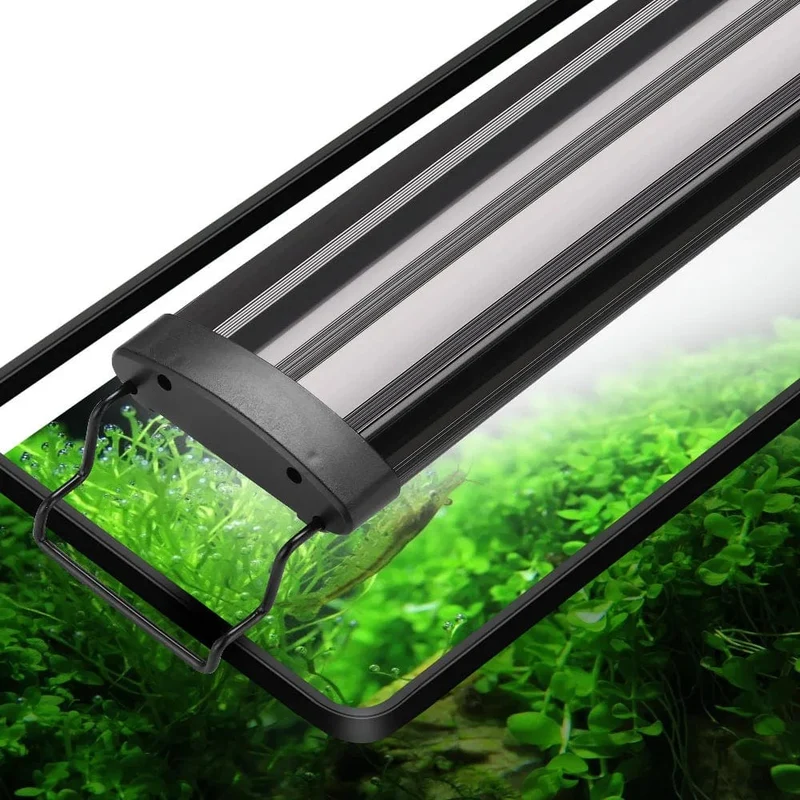 Aquarium LED-Licht Super Slim Fisch Tank Wasserpflanze wachsen Beleuchtung wasserdichte helle Clip-Lampe RGB LED 31-120cm für Fisch Tank