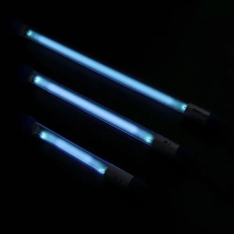UV-Sterilisatorlampe für Aquarien, Wasserreiniger, Algenentfernung, Aquarium, Teich, Fischtank, Filter, Klärer, Licht, Korallenriff, Licht, Lampe, 5 W