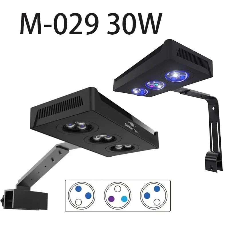 Spectra Nano M029 Aquariumlicht 30 W/40 W Salzwasserbeleuchtung mit Touch-Steuerung für Korallenriff-Aquarien
