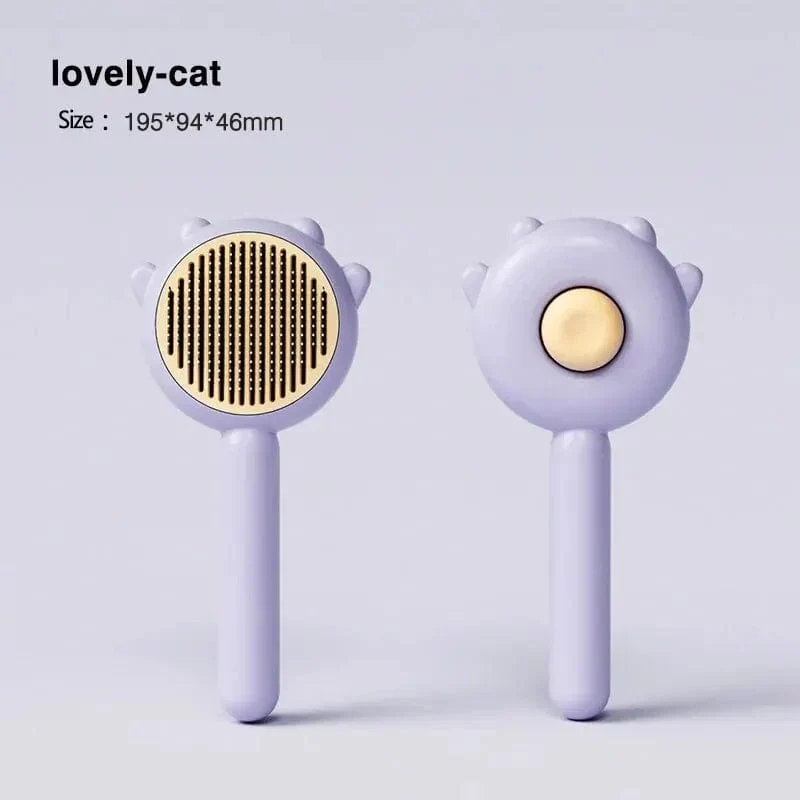 Pet Kamm One-Key-Haar Entfernung Reinigung Pinsel Magische Massage Pflege Nadel Scratcher Für Katze Hund Reinigung Pflege Liefert