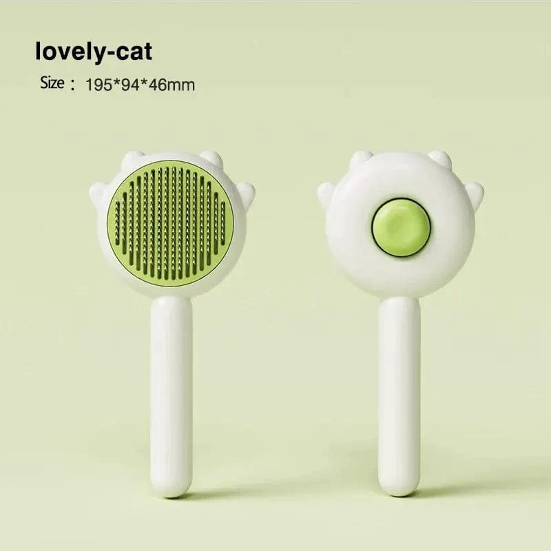 Pet Kamm One-Key-Haar Entfernung Reinigung Pinsel Magische Massage Pflege Nadel Scratcher Für Katze Hund Reinigung Pflege Liefert