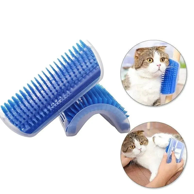 Haustier-Katzenbürste, Katzenmassage, selbstpflegender Kamm, Wandbürste, reibt Katzenminze, das Gesicht, Kitzelkamm, Katzenpflegezubehör