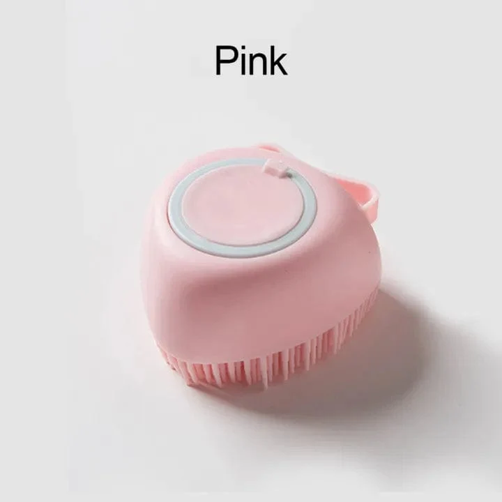 Badezimmer Puppycat Waschmassagespender Pflegeduschbürste Weiche Silikon-Hundebürste Haustier-Shampoo-Massagegerät Badebürste
