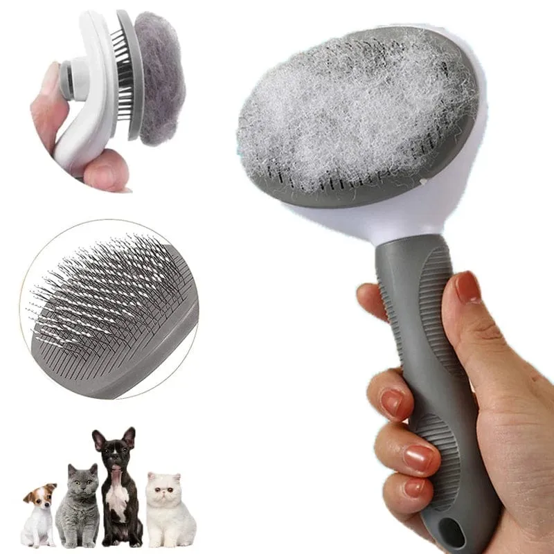 Pet Haarentferner Hund Pinsel Katze Kamm Tier Pflege Werkzeuge Hunde Zubehör Katze Liefert Edelstahl Schönheit Massage Kamm