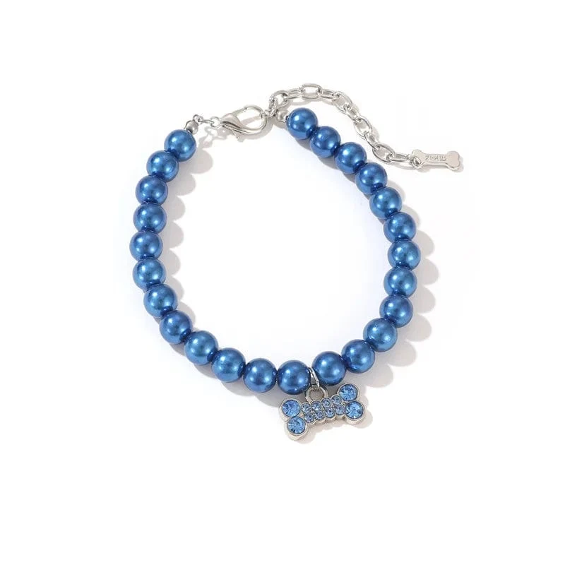 Verstellbare Haustier-Perlenkette, Zubehör für Katzen, Gotas, Tiere, modische Strasssteine, Sphynx-Katzenhalsband, Kätzchen, Hund, Collier-Chat