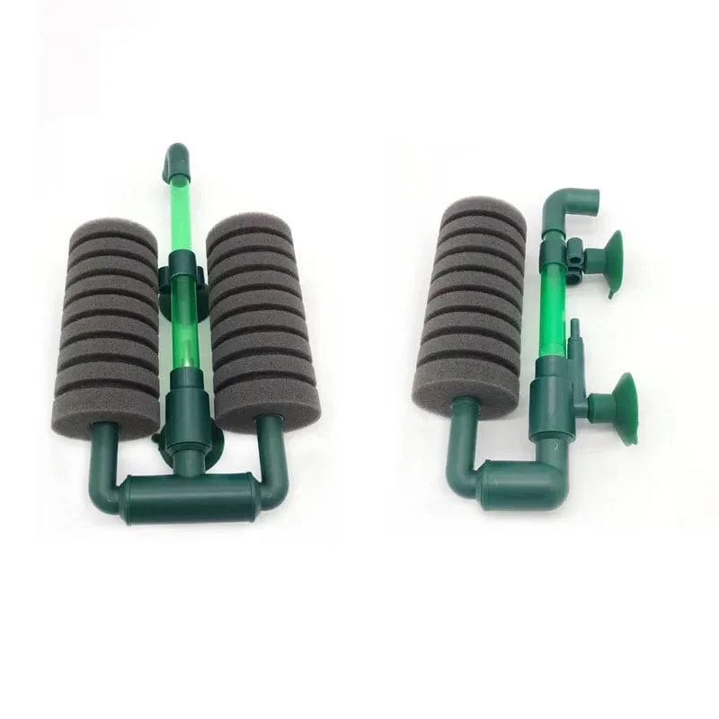 Neuer Bio-Schwammfilter für Aquarium, Garnelenteich, Luftpumpe, biochemische Filtration, geräuschloser Schaum, Aquarium-Zubehör