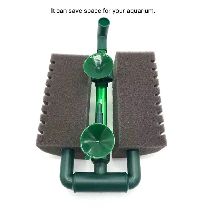 Neuer Bio-Schwammfilter für Aquarium, Garnelenteich, Luftpumpe, biochemische Filtration, geräuschloser Schaum, Aquarium-Zubehör