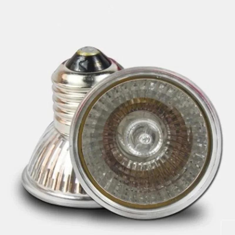 Reptilienlampe 25/50/75 W UVA+UVB 3.0 Haustier-Wärmelampenbirne Schildkröte sonnende UV-Glühbirnen Amphibien Eidechsen Temperaturregler