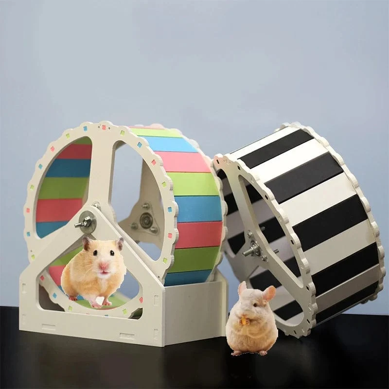Pet Sport Rad Hamster Disc Übung Rad Mit Ständer Rotatorische Jogging Rad Hamster Laufrad Lustige Lauf Disc Spielzeug