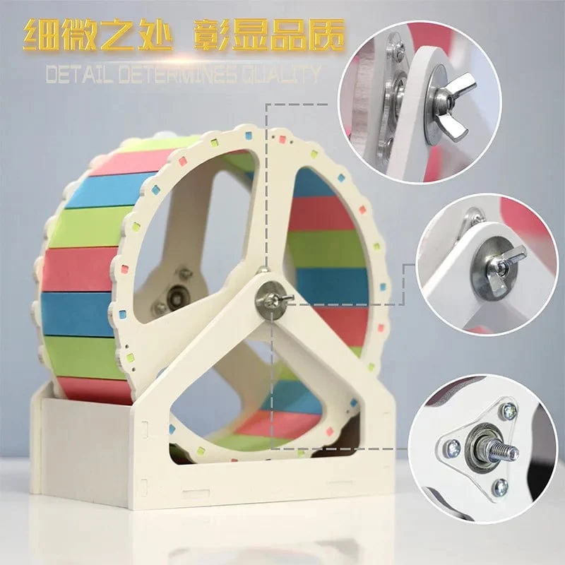 Pet Sport Rad Hamster Disc Übung Rad Mit Ständer Rotatorische Jogging Rad Hamster Laufrad Lustige Lauf Disc Spielzeug