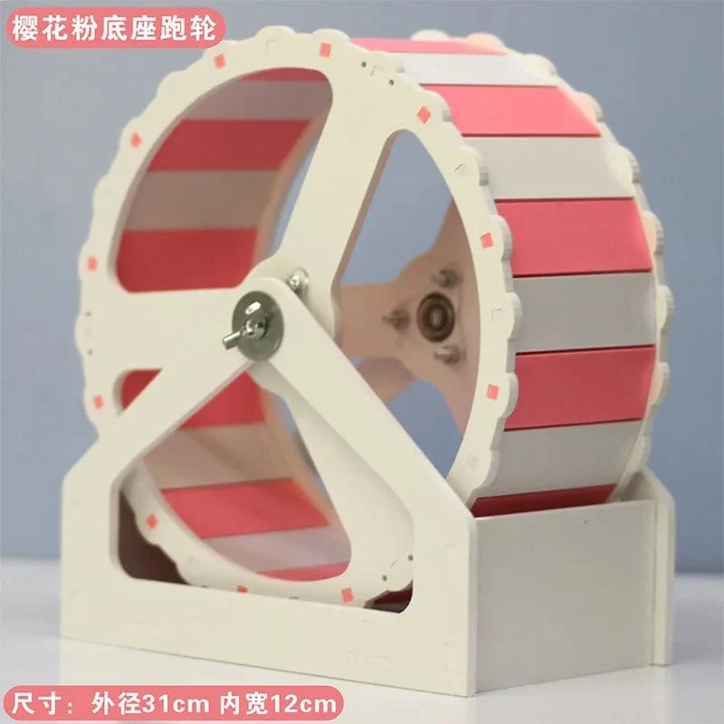 Pet Sport Rad Hamster Disc Übung Rad Mit Ständer Rotatorische Jogging Rad Hamster Laufrad Lustige Lauf Disc Spielzeug
