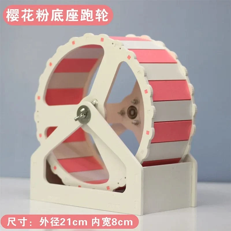 Pet Sport Rad Hamster Disc Übung Rad Mit Ständer Rotatorische Jogging Rad Hamster Laufrad Lustige Lauf Disc Spielzeug