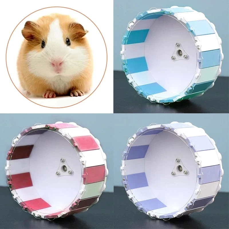 Pet Spielzeug Sport Runde Rad Hamster Übung Lauf Rad Kleine Tier Haustier Käfig Zubehör Stille Pet Training Liefert