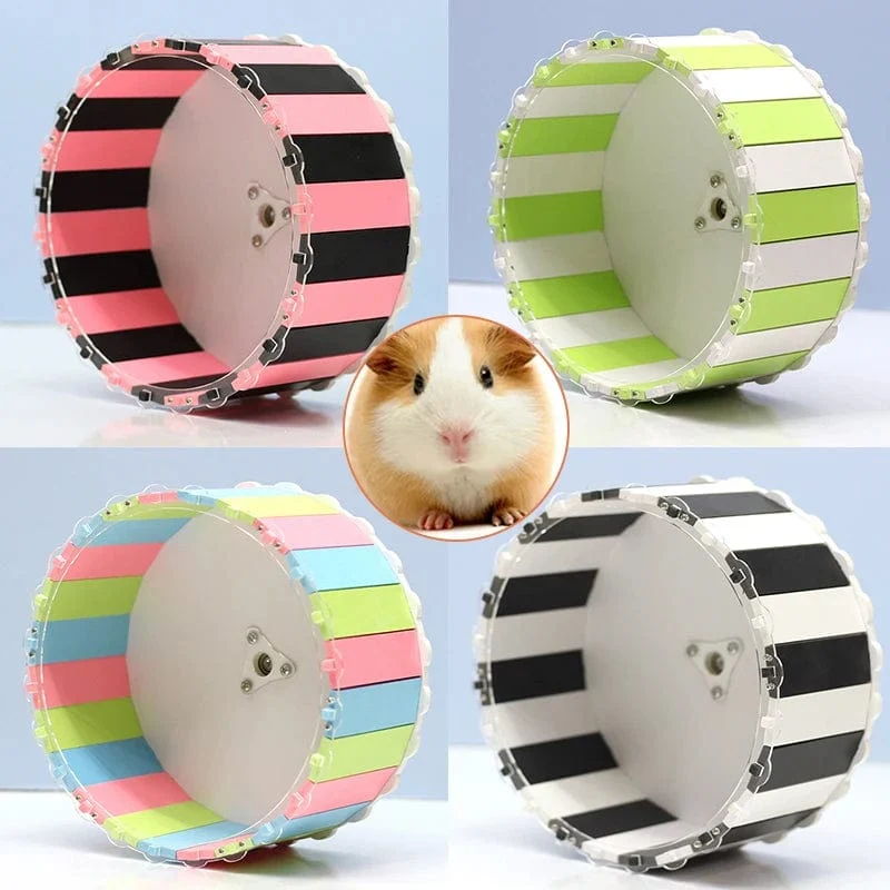 Pet Spielzeug Sport Runde Rad Hamster Übung Lauf Rad Kleine Tier Haustier Käfig Zubehör Stille Pet Training Liefert