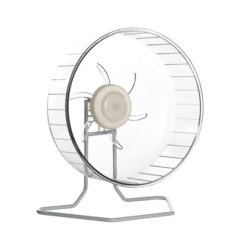 24 cm Hamster Laufen Rotierende Auto Hamster Sport Stumm Rad Spielzeug Klar Rotatorische Jogging Rad Kleine Haustier Sport Übung Käfig