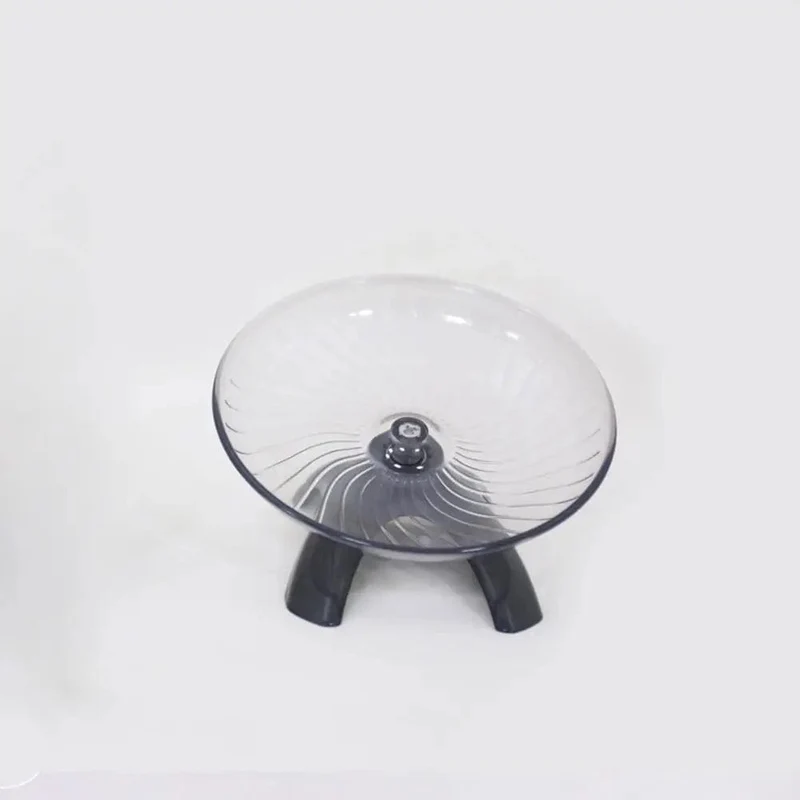Pet Hamster Laufrad Stumm Fliegende Untertasse Stahl Achse Rad Lauf Disc Spielzeug Käfig Kleine Tier Hamster Zubehör Drop Schiff