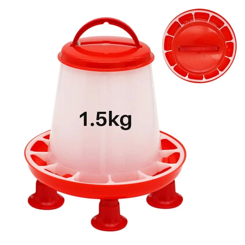 1 Stück 1.5 kg/3 l automatischer Geflügeltränkeeimer Hühnerfutterfass Wassereimer Wachteltrinker Bauernhof Hühnerstall Wasserversorgung