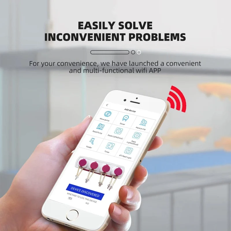 Jebao Jecod Dosierung Pumpe-Automatische Marine Riff Dosierer Wasserpumpe Filter Neue MD 4.4 WIFI Control 12V 3W 9W Aquarien Zubehör